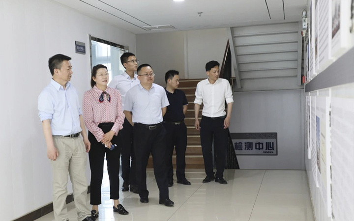 402cc永利登录主页科技董事长徐辉一行前往国舜集团交流