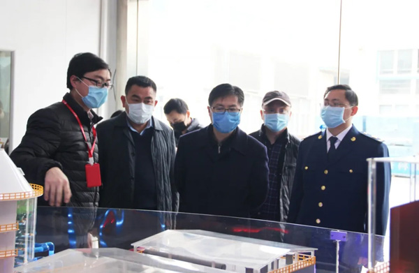 合肥市市场局副局长姜鸿杰一行莅临402cc永利登录主页科技调研指导