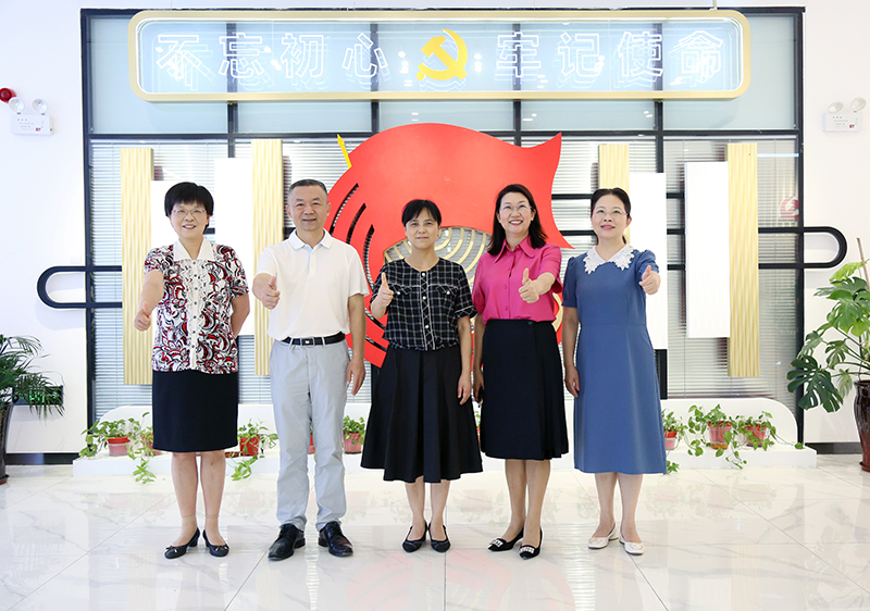 合肥市人民政府副市长赵明到402cc永利登录主页科技调研指导